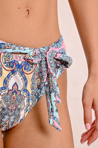 Bas de maillot - Bleu et rose - Molly Bracken