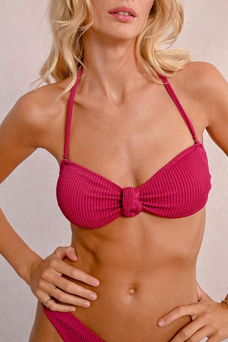 Haut de maillot - Rose foncé - Molly Bracken