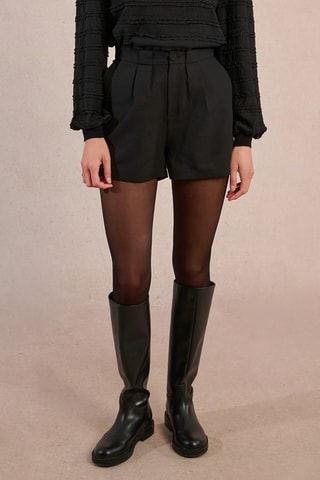 Short de tiro alto - Negro - Molly Bracken