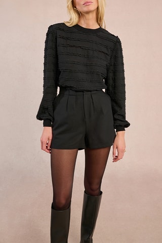 Short de tiro alto - Negro - Molly Bracken