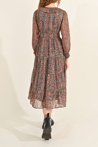 Vestido midi - Negro - Molly Bracken