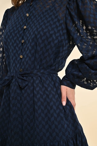 Robe chemise - Bleu marine - Molly Bracken