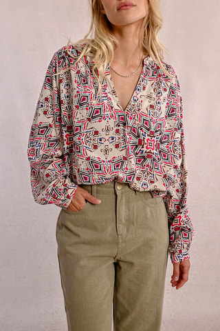 Blouse - Ecru - Molly Bracken