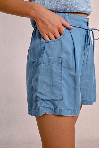 Short taille haute - Bleu clair - Molly Bracken
