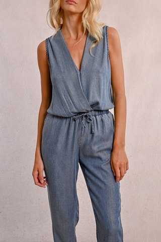 Combinaison en jean - Bleu - Molly Bracken