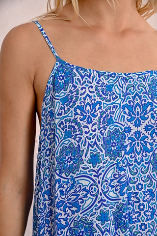 Vestido midi - Azul -­ Molly Bracken