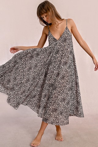 Vestido largo - Beige - Molly Bracken