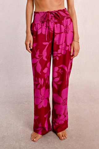 Pantalon taille haute -Violet - Molly Bracken