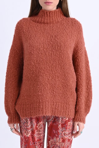 Pull - Rouge brique - Molly Bracken