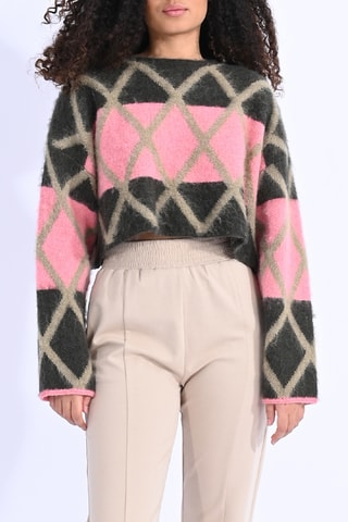 Pull - Kaki et rose - Lili Sidonio