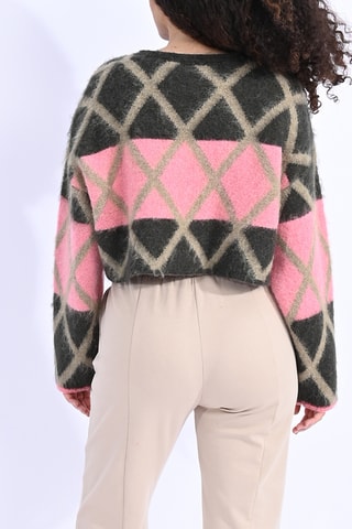 Pull - Kaki et rose - Lili Sidonio