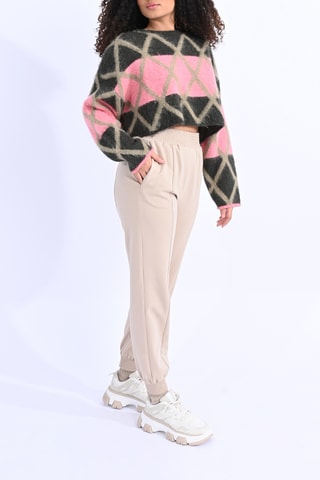 Pull - Kaki et rose - Lili Sidonio