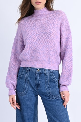 Pull - Mauve chiné - Molly Bracken