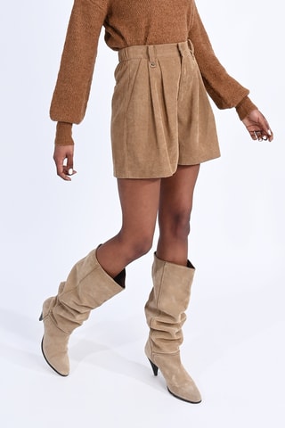 Short en velours - Beige - Molly Bracken