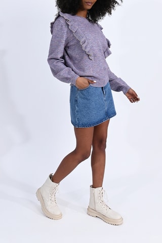 Pull - Mauve chiné - Molly Bracken
