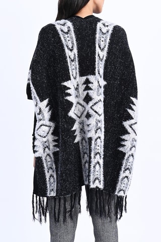 Poncho - Noir - Molly Bracken