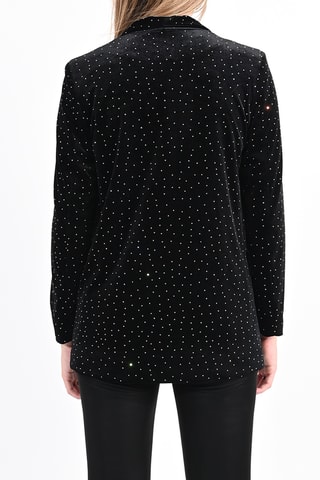 Veste en velours - Noir - Lili Sidonio