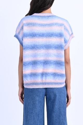 Jersey tie-dye - Azul y rosa claro - Molly Bracken