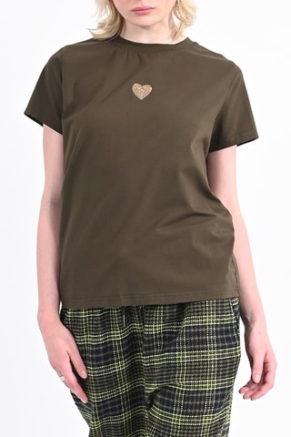 T-shirt - Kaki - Lili Sidonio