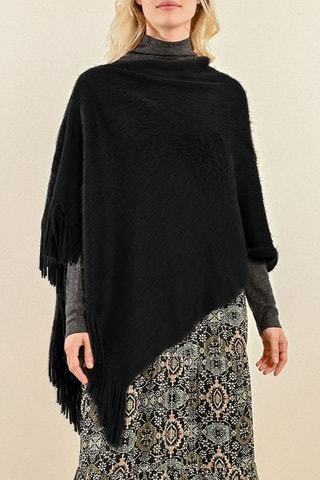 Poncho - Noir - Molly Bracken