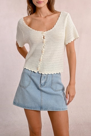 Gilet - Blanc - Molly Bracken