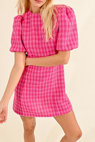 Robe droite - Fuchsia - Lili Sidonio