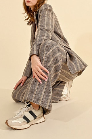 Pantalon taille haute - Beige - Molly Bracken