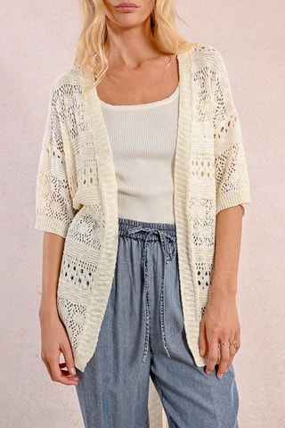 Gilet - Ecru - Molly Bracken