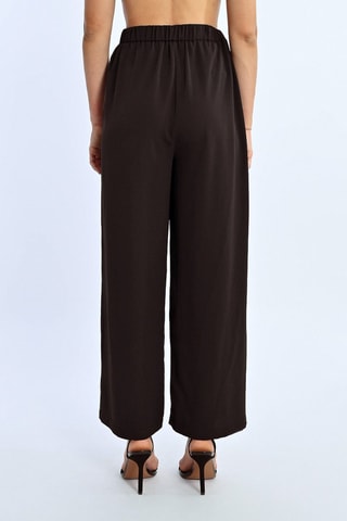 Pantalon taille haute - Noir - Lili Sidonio