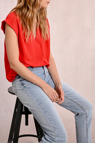 Blouse - Rouge - Molly Bracken