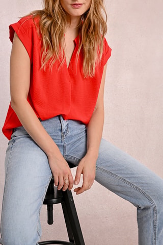Blouse - Rouge - Molly Bracken