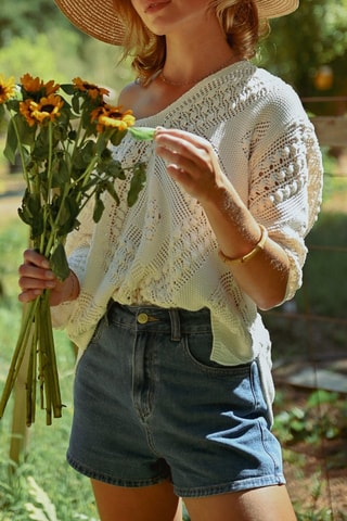 Pull - Blanc - Molly Bracken