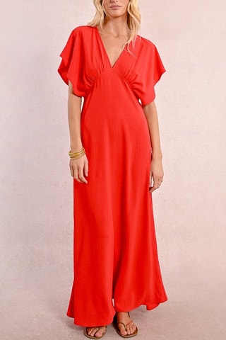 Robe longue - Rouge - Molly Bracken