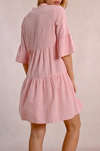 Robe patineuse - Rose et blanc - Molly Bracken