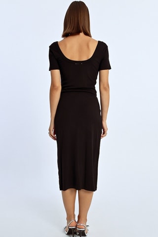 Robe fourreau - Noir - Lili Sidonio