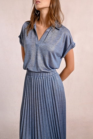 Top - Bleu - Molly Bracken