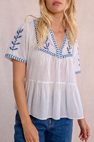 Top - Blanc - Molly Bracken