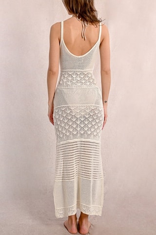 Robe de plage - Blanc - Molly Bracken