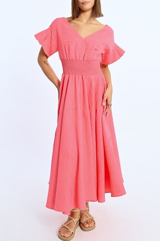Robe longue - Rose - Lili Sidonio