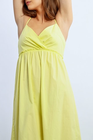 Robe midi - Jaune - Lili Sidonio
