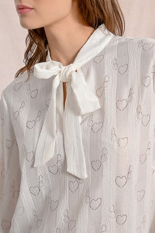 Blouse - Blanc - Molly Bracken