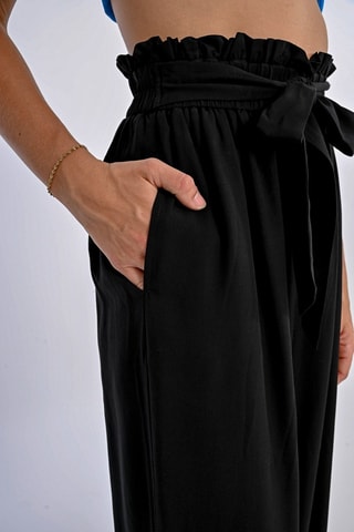 Pantalon taille haute - Noir - Molly Bracken