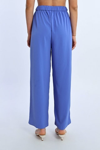 Pantalon taille haute - Indigo - Lili Sidonio