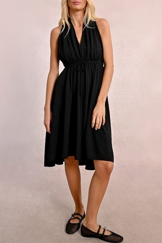 Vestido trapecio - Negro