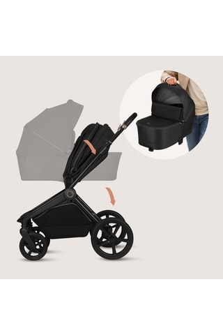 Silla de paseo trío Freya -  Hasta 22 kg - Negro