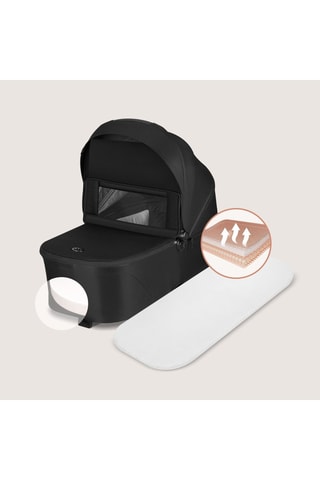 Silla de paseo trío Freya -  Hasta 22 kg - Negro