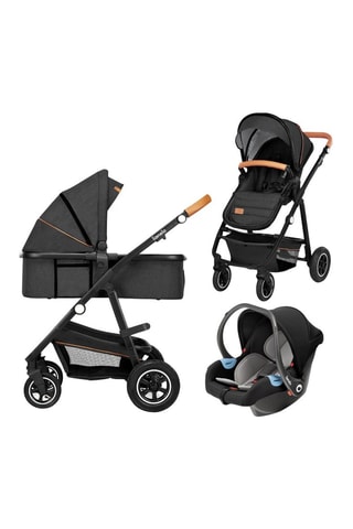 Silla de paseo trío + accesorios Amber - Gris
