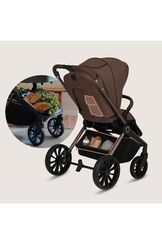 Silla de paseo trío Mika Plus - Marrón