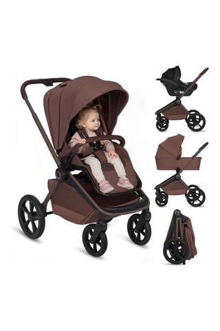 Silla de paseo trío Freya -  Hasta 22 kg - Marrón