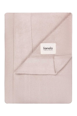 Couverture en fibres de bambou Blanket  -  100 x 75 cm - Beige